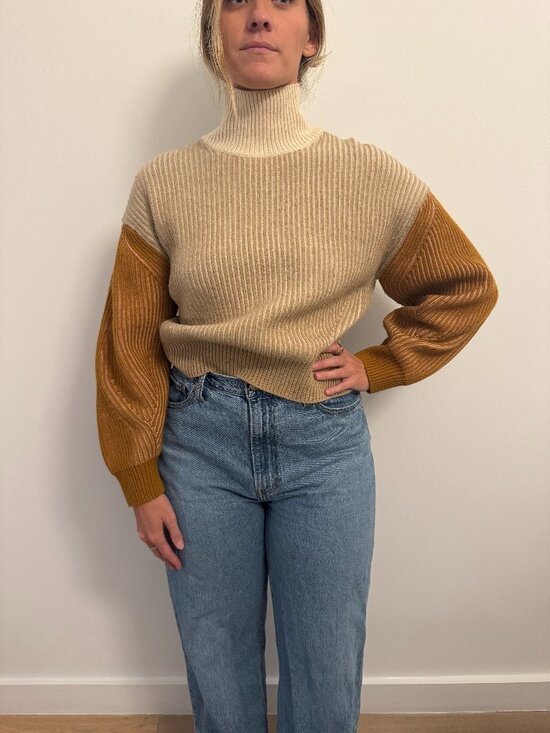 Kenzo Mock Turtle Neck Sweater Size Medium - Picture 1 of 9